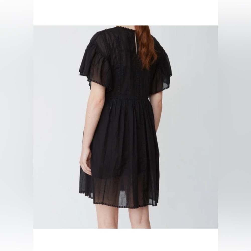 Isabel Marant Etoile Annaelle Embroidered Lace MiniDressRomantic Fairy Gruhge,12 - Picture 6 of 15